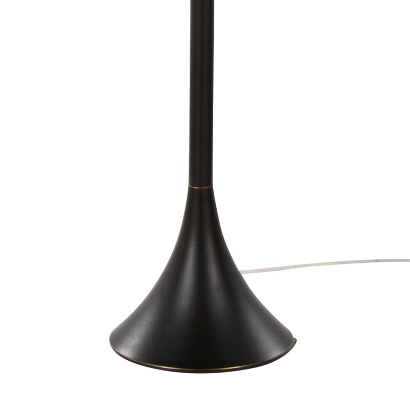 Lumi Source Lenuxe contemporary floor lamp with sleek design and adjustable arm, standing tall with a modern aesthetic.