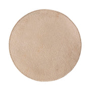 Celeste - Ribbed Side Table - Beige - R&R Furniture Gallery (Fountain Valley, CA)
