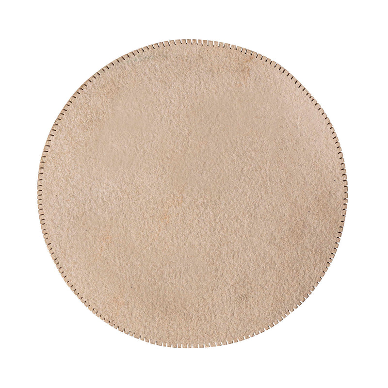 Celeste - Ribbed Side Table - Beige - R&R Furniture Gallery (Fountain Valley, CA)