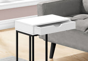 Accent Table, C - Shaped Contemporary & Modern Versatile Design - R&R Furniture Gallery (Fountain Valley, CA)