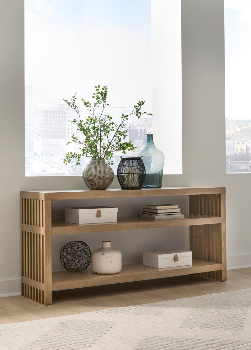 Tanner Console Table - Flaxen