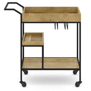 Barnes - Bar Cart - Natural - R&R Furniture Gallery (Fountain Valley, CA)