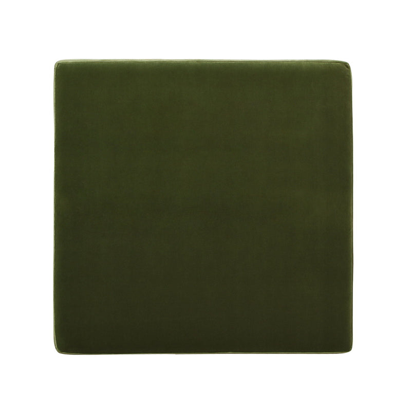 Knox - Square Storage Cocktail Ottoman - Olive Green - R&R Furniture Gallery (Fountain Valley, CA)
