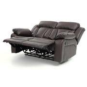 Comfortable Daria reclining love seat by Glory Furniture, plush padded loveseat ideal for relaxation and cozy living rooms.