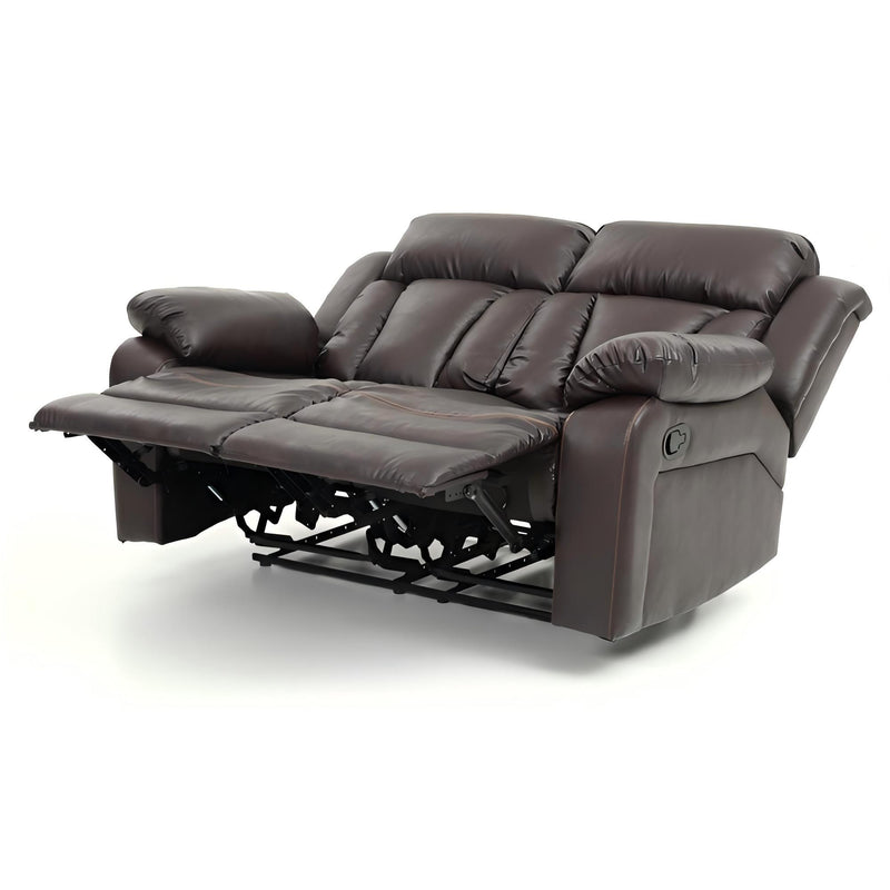 Comfortable Daria reclining love seat by Glory Furniture, plush padded loveseat ideal for relaxation and cozy living rooms.