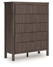 Pamytta - Five Drawer Wide Chest - Brown - R&R Furniture Gallery (Fountain Valley, CA)