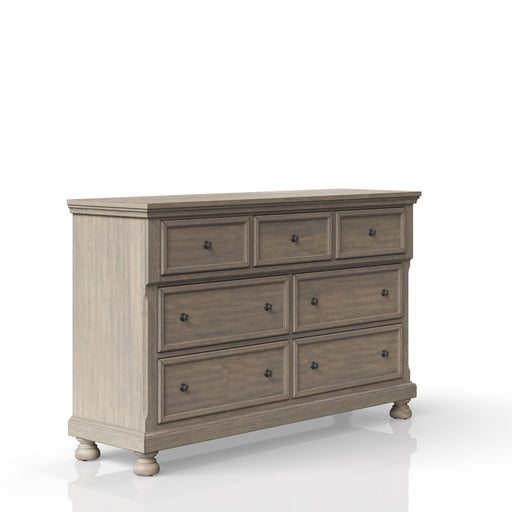 Seven Drawer Dresser - Antique Gray - R&R Furniture Gallery (Fountain Valley, CA)