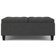 Harrison - Upholstered Coffee Table Storage Ottoman - R&R Furniture Gallery (Fountain Valley, CA)