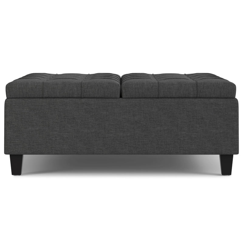 Harrison - Upholstered Coffee Table Storage Ottoman - R&R Furniture Gallery (Fountain Valley, CA)