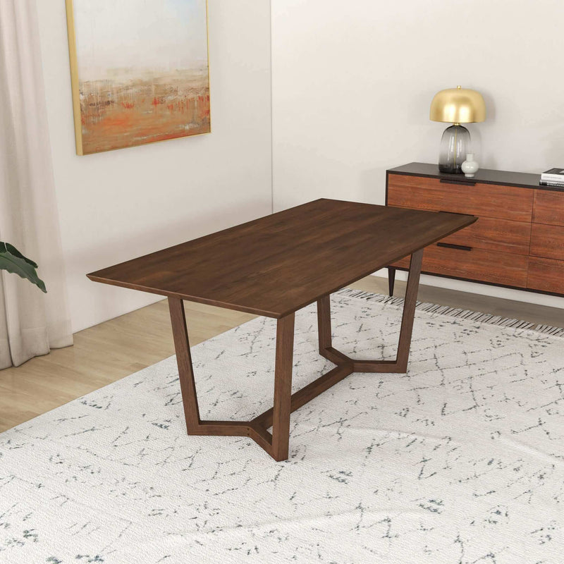 Marina - Mid-Century Modern Design Dining Table - R&R Furniture Gallery (Fountain Valley, CA)