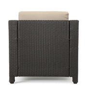 Stylish Outdoor Club Chair With Weather Resistant Cushions - R&R Furniture Gallery (Fountain Valley, CA)