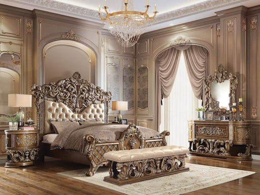 Constantine - Mirror - Brown & Gold - R&R Furniture Gallery (Fountain Valley, CA)