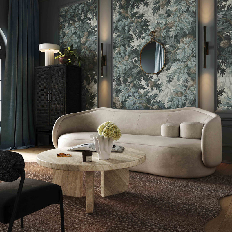 Circe - Textured Velvet Sofa - R&R Furniture Gallery (Fountain Valley, CA)