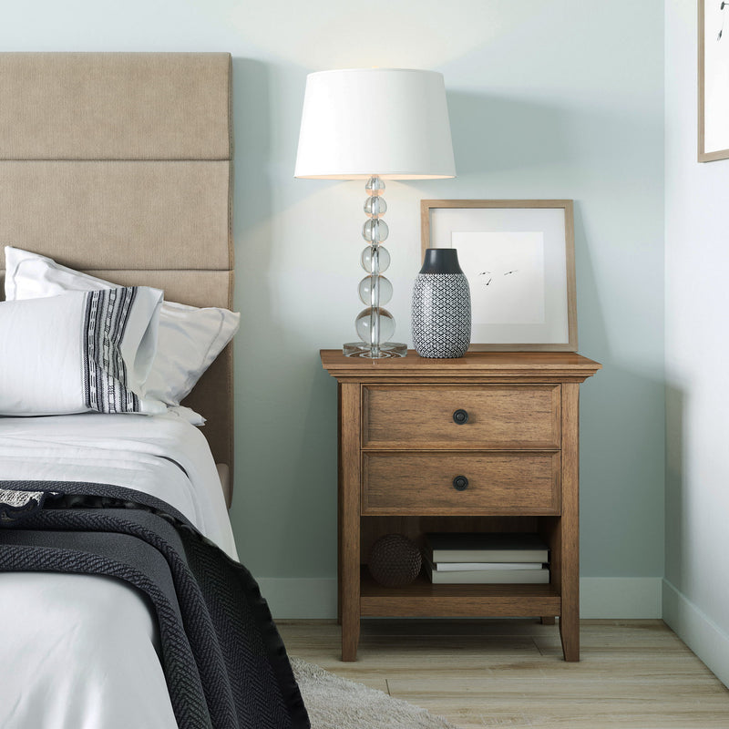 Amherst - Handcrafted Bedside Table - R&R Furniture Gallery (Fountain Valley, CA)