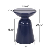 Outdoor Modern Metal End Large Table - R&R Furniture Gallery (Fountain Valley, CA)