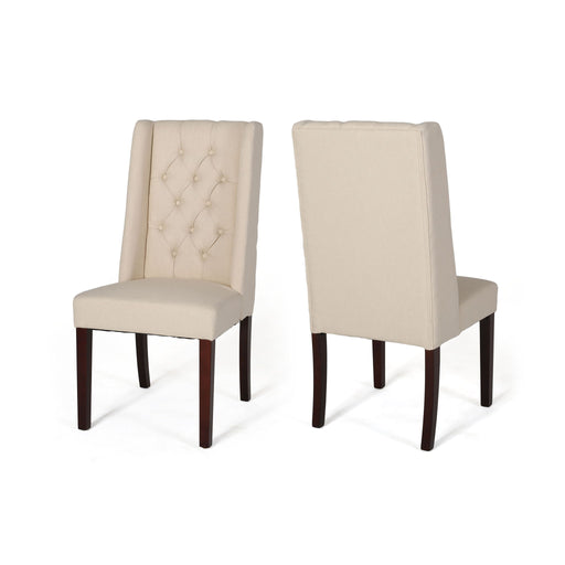 Sophisticated Tufted Dining Chair With High Back Design - R&R Furniture Gallery (Fountain Valley, CA)