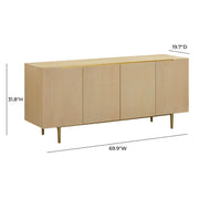 Echo - Sideboard - Washed Natural - R&R Furniture Gallery (Fountain Valley, CA)