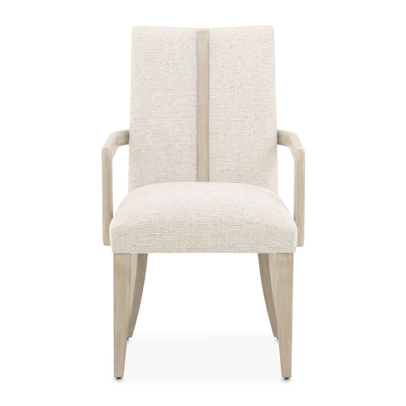 Lotus Bay - Dining Arm Chair - Sand - R&R Furniture Gallery (Fountain Valley, CA)