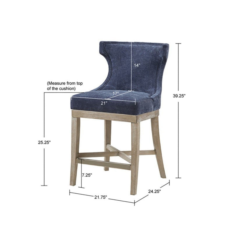 Carson - Counter Stool With Swivel Seat - R&R Furniture Gallery (Fountain Valley, CA)