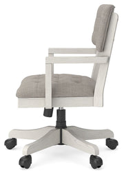 Robbinsdale - Home Office Desk Chair - Antique White - R&R Furniture Gallery (Fountain Valley, CA)