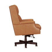Dc132 - Leather Desk Chair - R&R Furniture Gallery (Fountain Valley, CA)