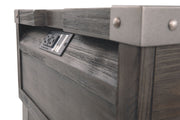 Todoe - Rectangular End Table - Dark Gray - R&R Furniture Gallery (Fountain Valley, CA)