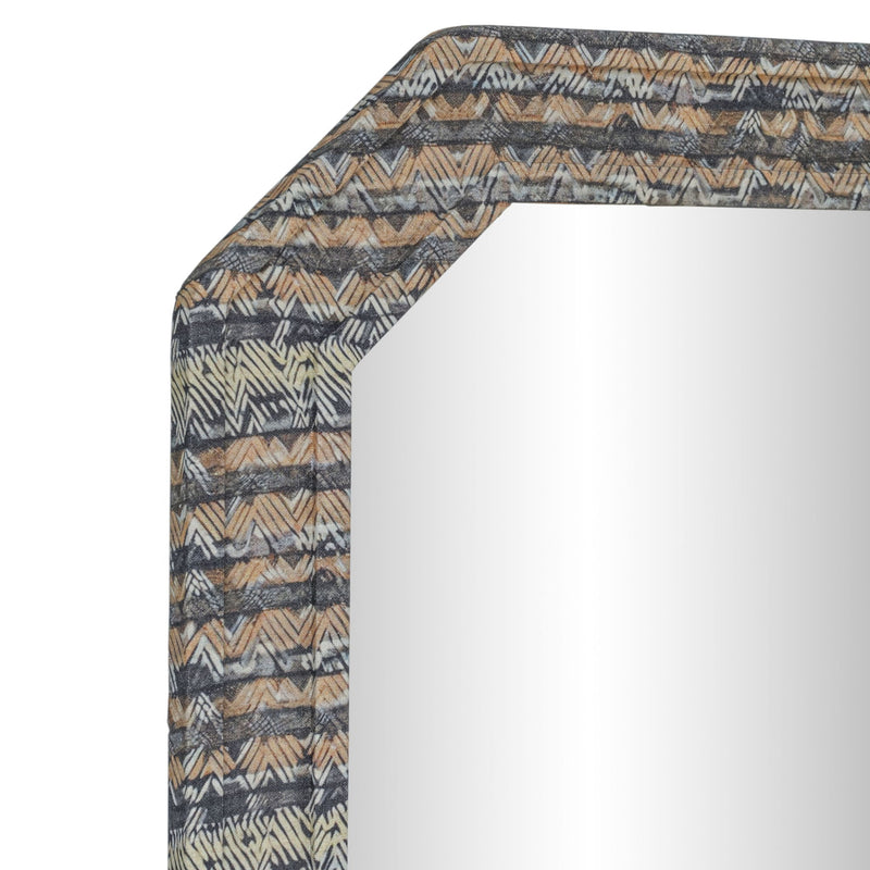 Charlene TOV Furniture 35x59-inch jewel wall mirror with a sleek, reflective surface and modern design for stylish wall decor.