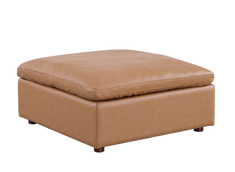 1100 - 9-Piece U-Shaped Sectional In Top-Grain Italian Leather