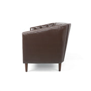 Sophisticated Loveseat With Diamond Stitched Detailing - R&R Furniture Gallery (Fountain Valley, CA)