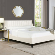 Aspen - Vertical Tufted Modern Headboard Platform Bed Set - R&R Furniture Gallery (Fountain Valley, CA)