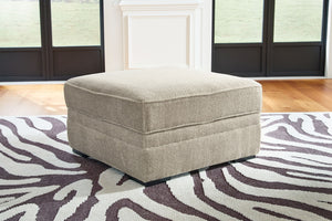 Calnita - Ottoman With Storage - Sisal - R&R Furniture Gallery (Fountain Valley, CA)