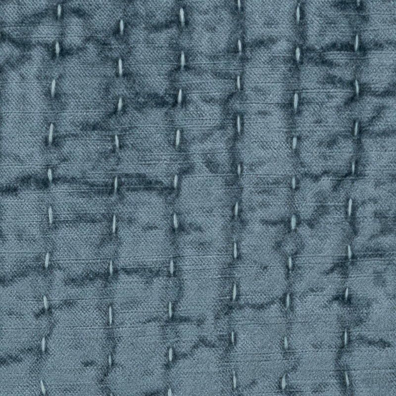 Bari - Velvet Sham - Stone Blue