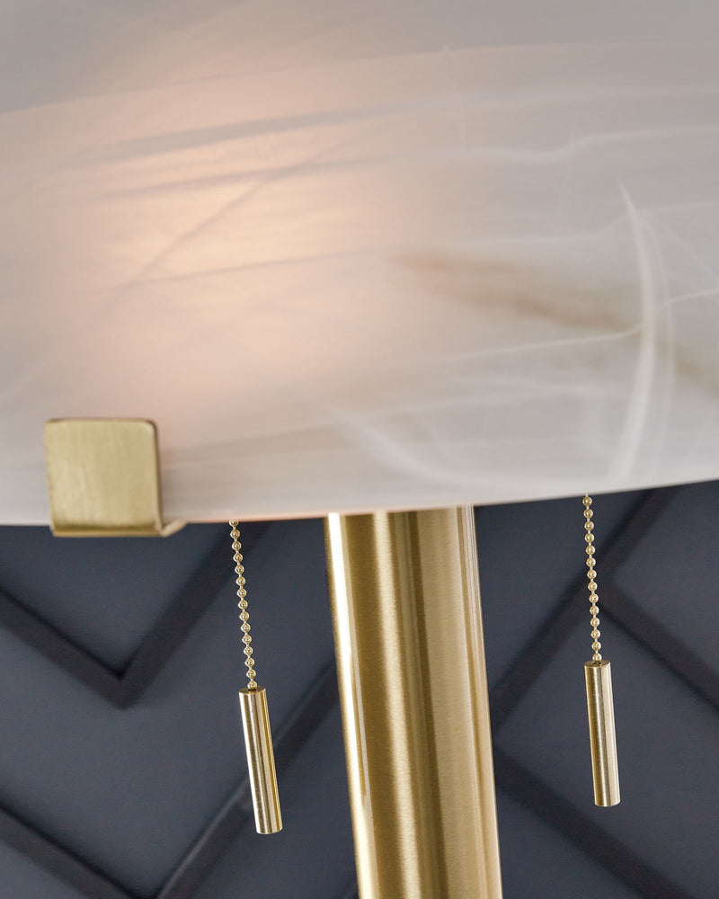 Tobbinsen - Metal Lamp - R&R Furniture Gallery (Fountain Valley, CA)