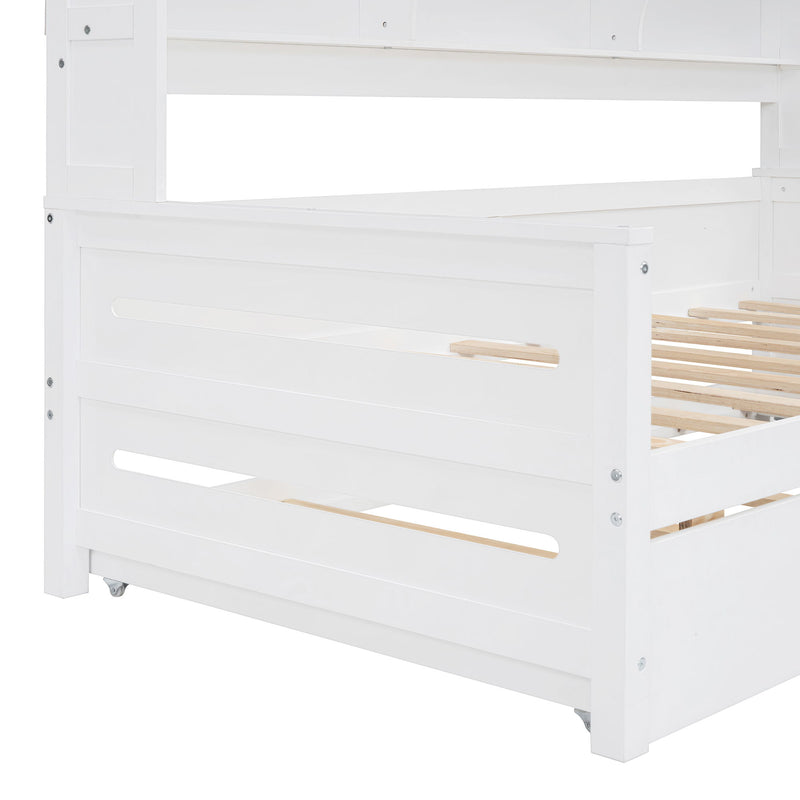 Daybed With All-In-One Cabinet And Shelf - R&R Furniture Gallery (Fountain Valley, CA)