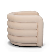 Curves - Velvet Swivel Accent Chair - R&R Furniture Gallery (Fountain Valley, CA)