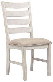 Skempton - Dining UPH Side Chair (Set of 2) - White - R&R Furniture Gallery (Fountain Valley, CA)