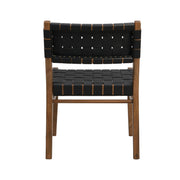 Modern style Noble House dining side chair with a sleek design, featuring a cushioned seat and wooden legs.