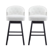 360 Degree Rotation Swivel Counter Stools (Set of 2) - R&R Furniture Gallery (Fountain Valley, CA)