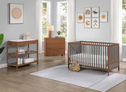 Pixie Zen - 3-in-1 Crib - Walnut - R&R Furniture Gallery (Fountain Valley, CA)