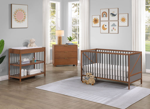 Pixie Zen - 3-in-1 Crib - Walnut - R&R Furniture Gallery (Fountain Valley, CA)