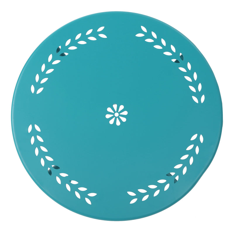 Lourdes - 3 Piece Metal Set - Teal - R&R Furniture Gallery (Fountain Valley, CA)