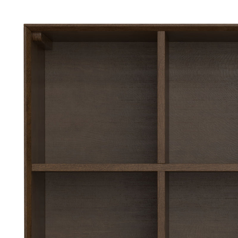 Banting - 9 Cube Bookcase With Drawers - Walnut Brown - R&R Furniture Gallery (Fountain Valley, CA)