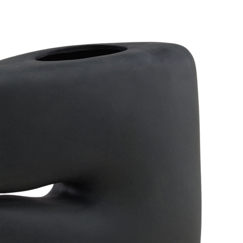 Niamh - Vase - Black
