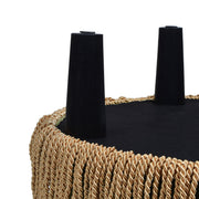 Yolanda - Round Upholstered Accent Ottoman - R&R Furniture Gallery (Fountain Valley, CA)
