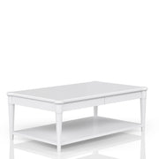 Cocktail Table With Two Storage Drawers And Casters - R&R Furniture Gallery (Fountain Valley, CA)
