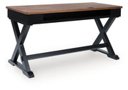 Wildenauer - Home Office Desk - Brown / Black - R&R Furniture Gallery (Fountain Valley, CA)