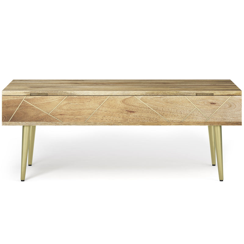 Jager - Lift Top Coffee Table Handcrafted - R&R Furniture Gallery (Fountain Valley, CA)