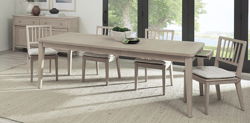 Camden Wood Dining Chair with Detachable Cushion in Chai and Oat