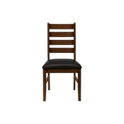 Dining Chair, Dining Room, Side, Upholstered, Transitional (Set of 2) - Brown - R&R Furniture Gallery (Fountain Valley, CA)