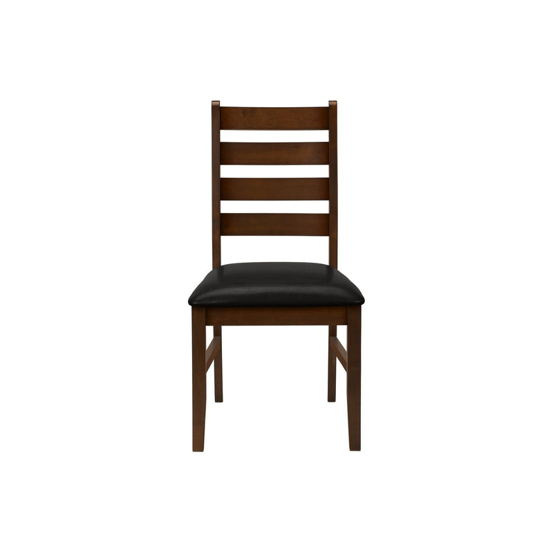Dining Chair, Dining Room, Side, Upholstered, Transitional (Set of 2) - Brown - R&R Furniture Gallery (Fountain Valley, CA)
